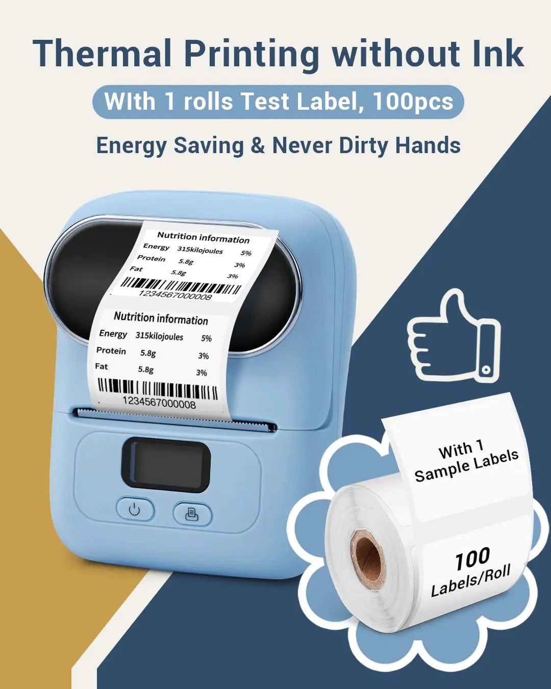 Thermal Wireless Label Printer